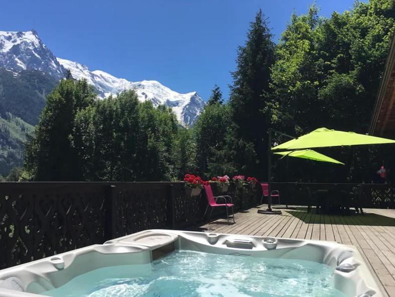 Private Chalet With Jacuzzi And Sauna Villa Chamonix Mont Blanc Exterior foto