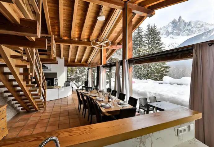 Private Chalet With Jacuzzi And Sauna Villa Chamonix Mont Blanc Exterior foto